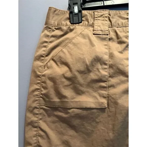 Old Navy Women's Size 8 Beige Mini Skirt with Pockets Casual Summer - Picture 2 of 12